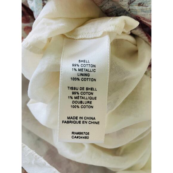 Rebecca Taylor Floral Lucienne Dress Tie Back Midi - Picture 10 of 11